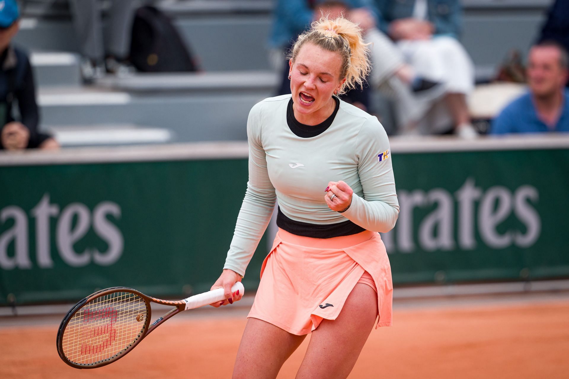 Katerina Siniakova at the French Open 2025. (Photo: Getty)